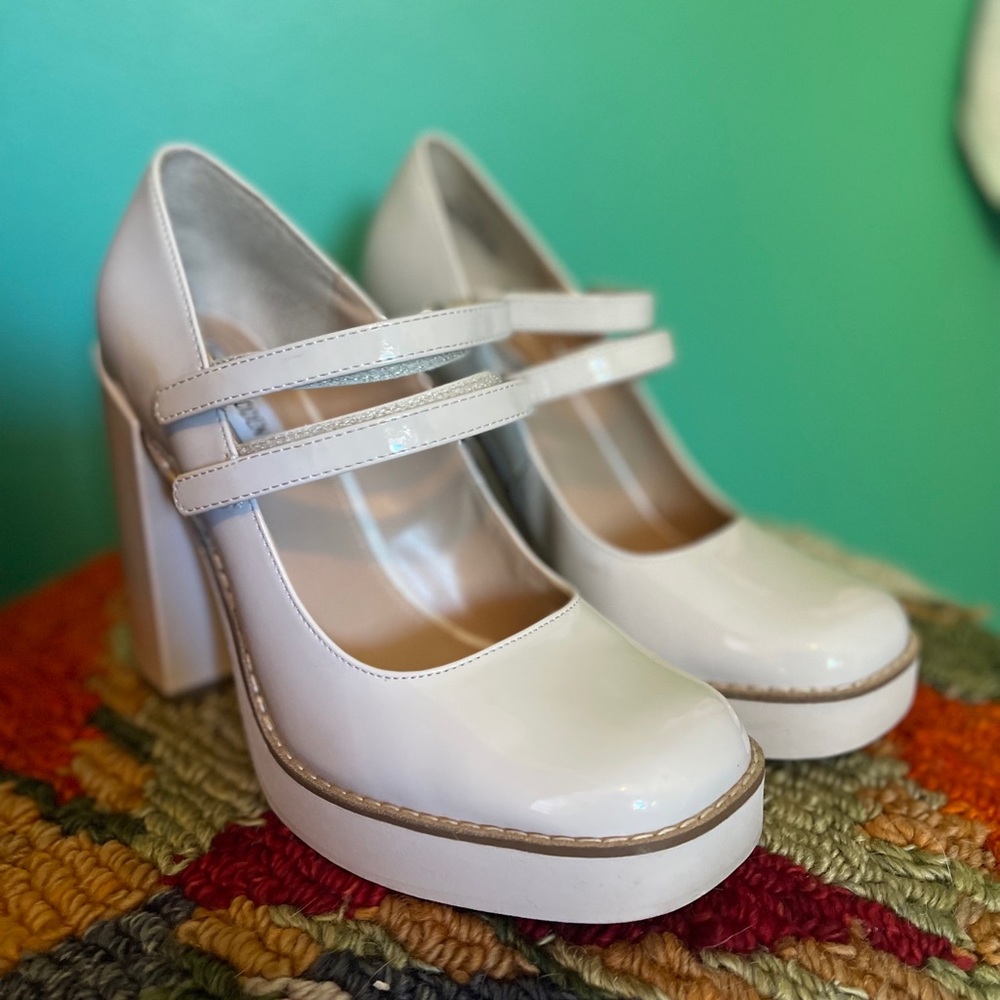 Steve Madden Block Heel Mary Jane Pumps